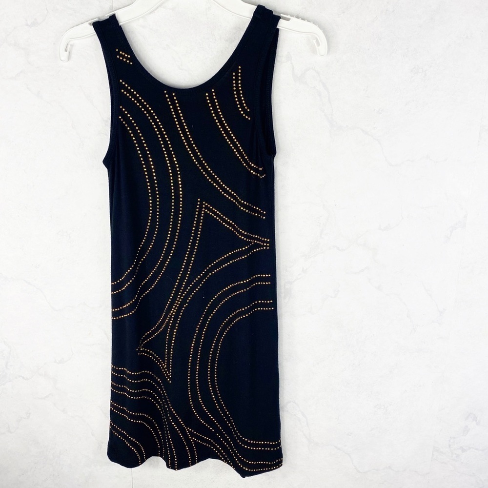 Black & Gold Sequin Dress